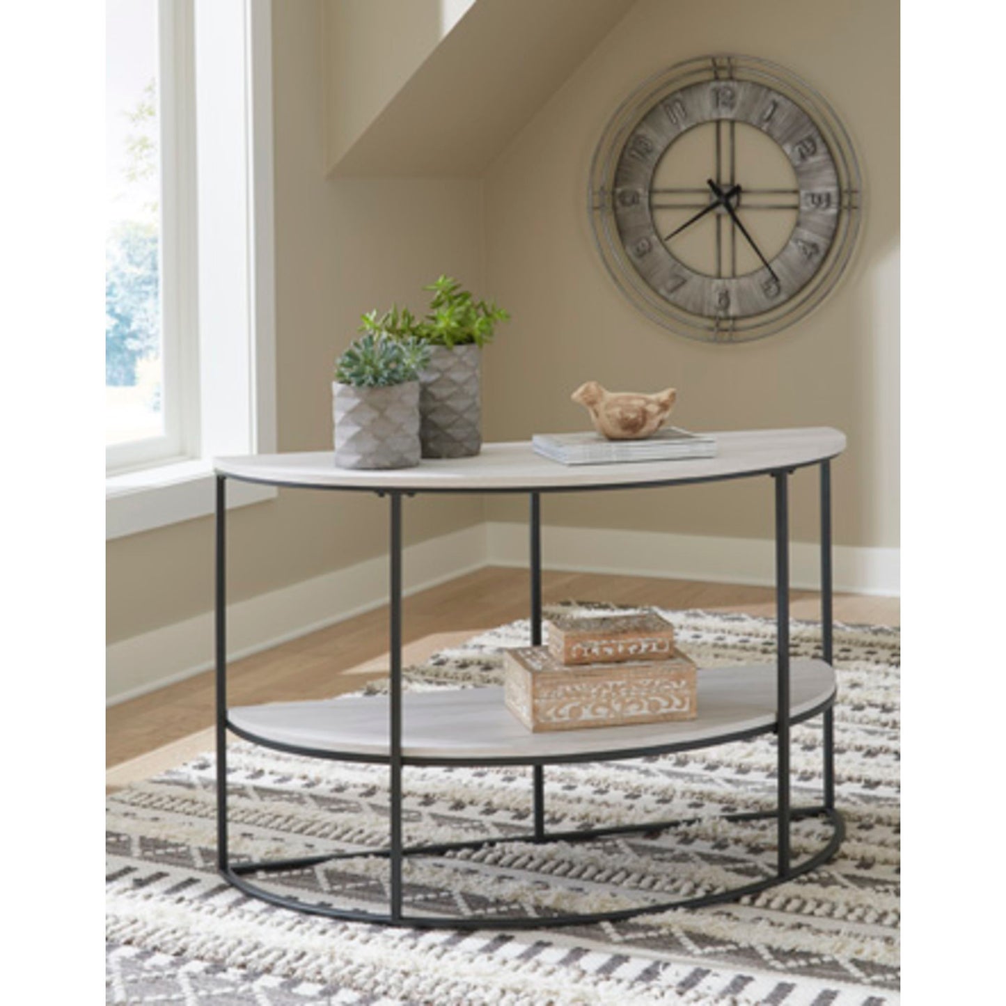 Bayflynn Sofa Table - Whitewash