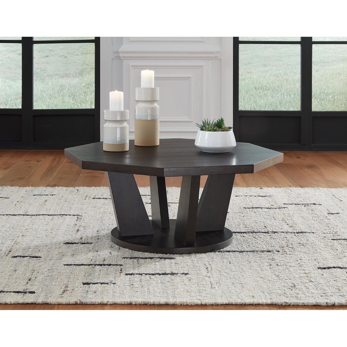 Chasinfield Accent Table - Dark Brown