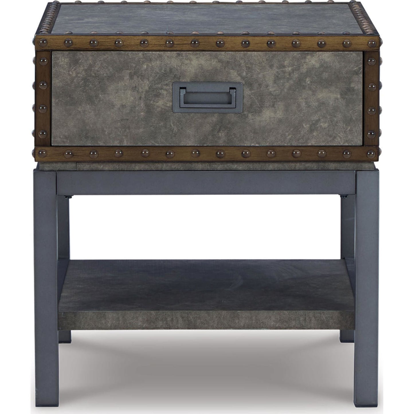 Derrylin End Table - Brown