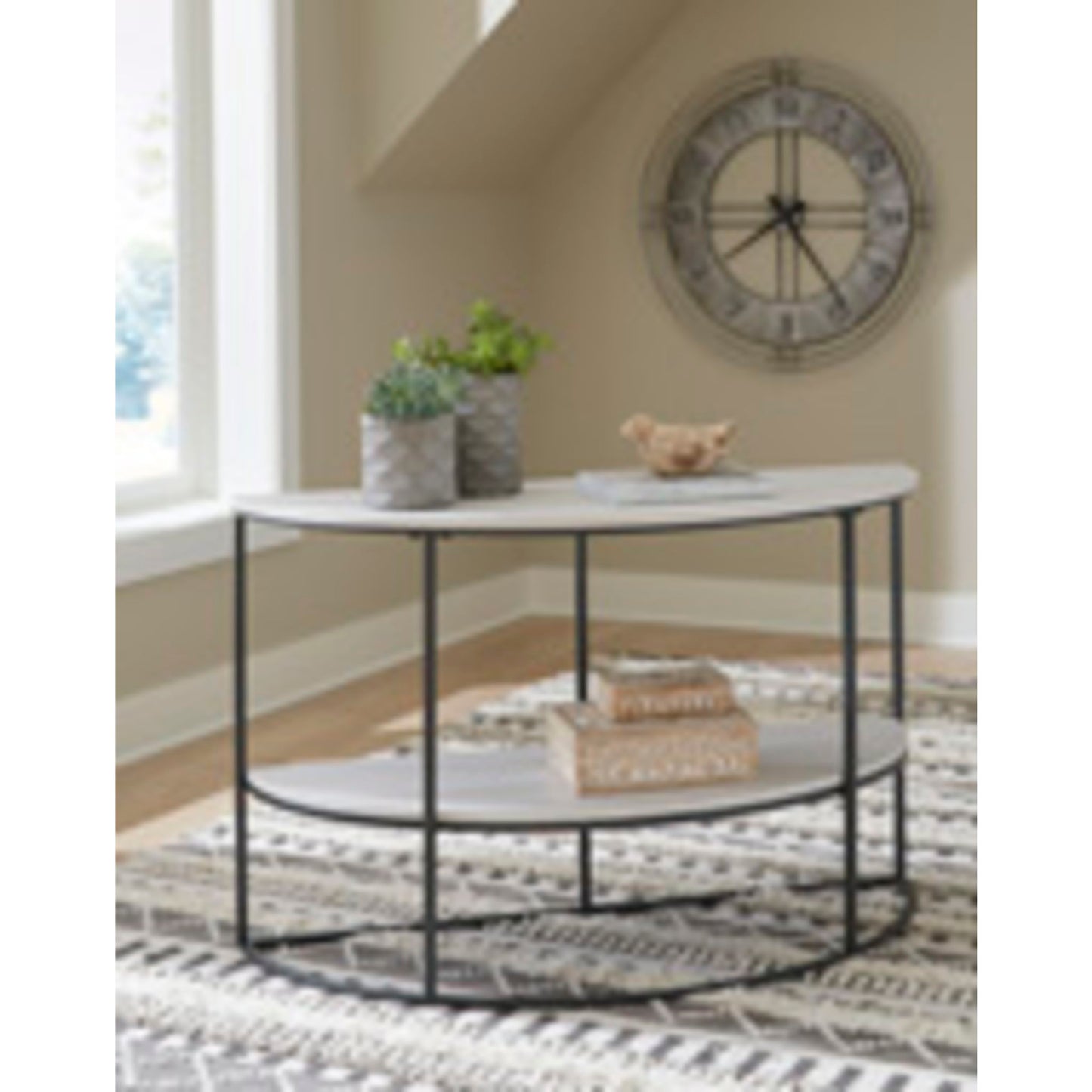 Bayflynn Sofa Table - Whitewash
