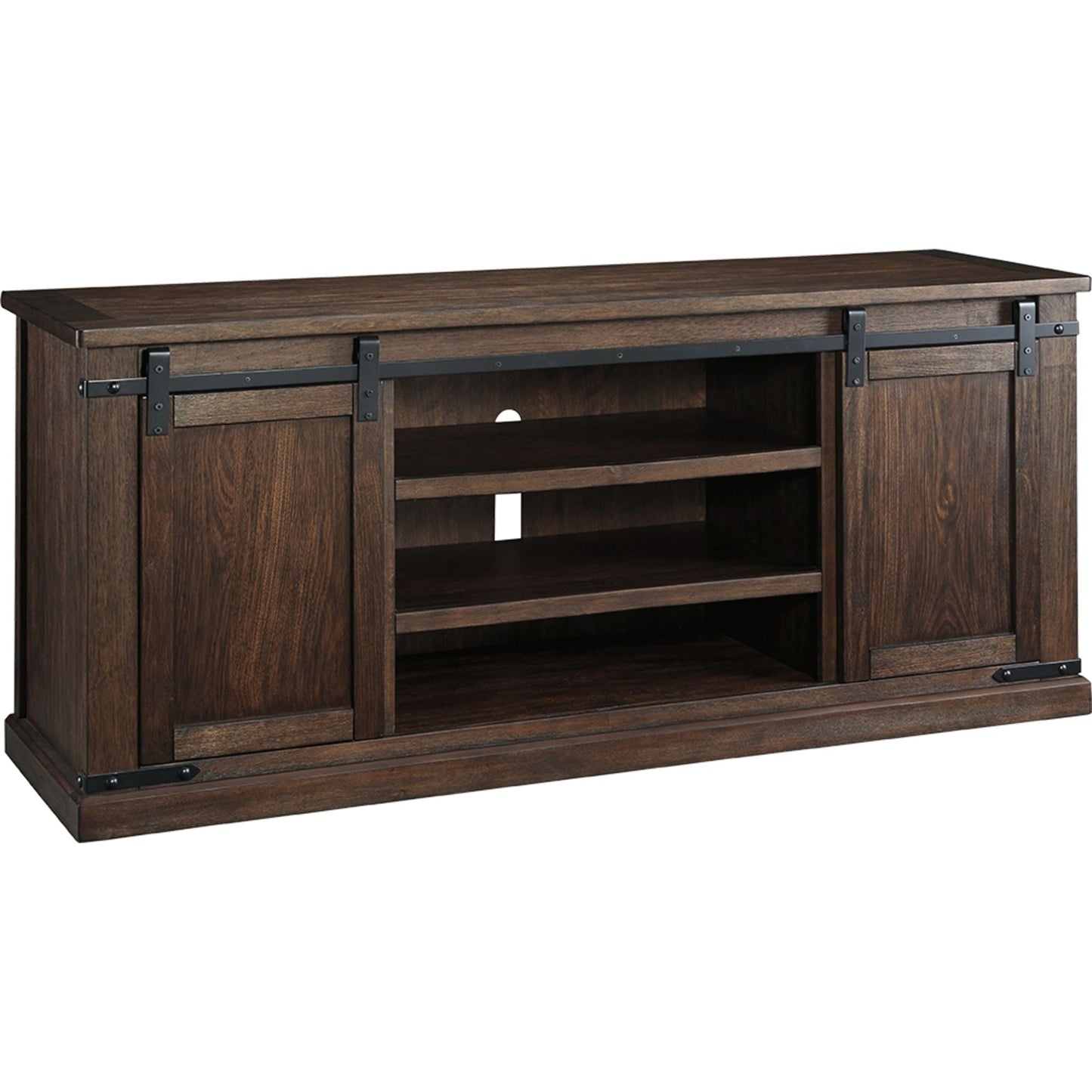 Budmore TV Stand - Rustic Brown