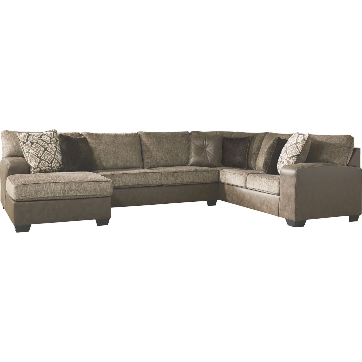 Abalone 3 Piece Sectional with Chaise
