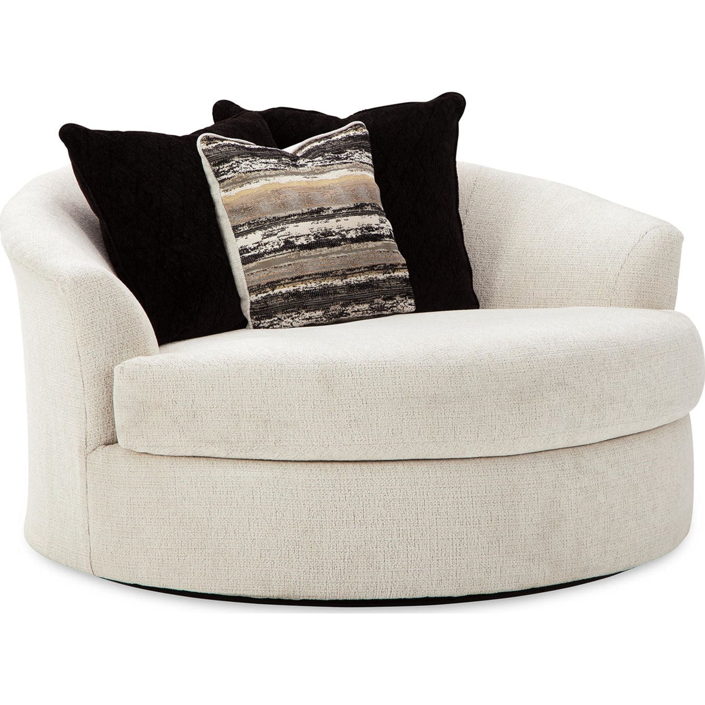 Cambri Swivel Chair - Snow