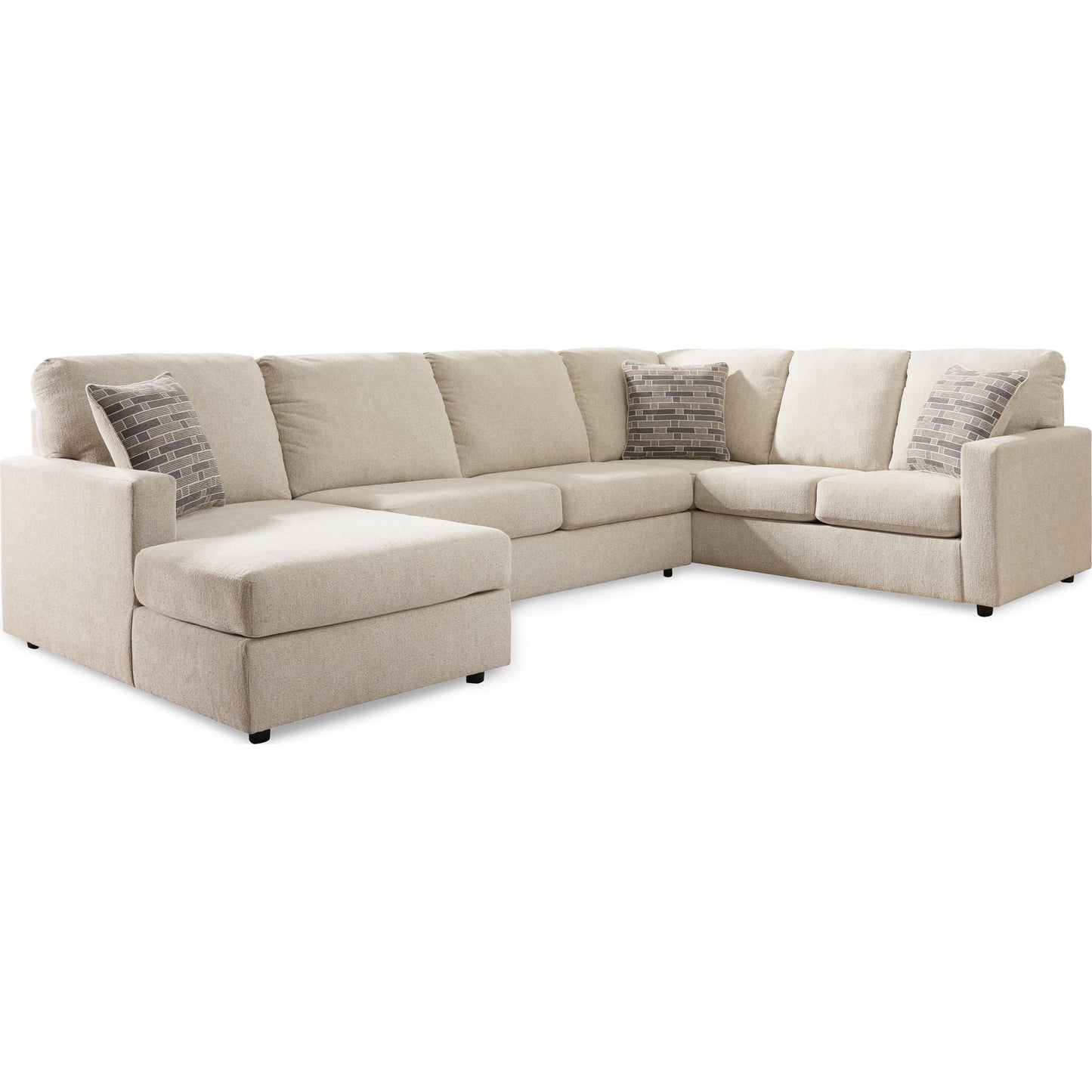 Edenfield 3 Piece Sectional with Chaise