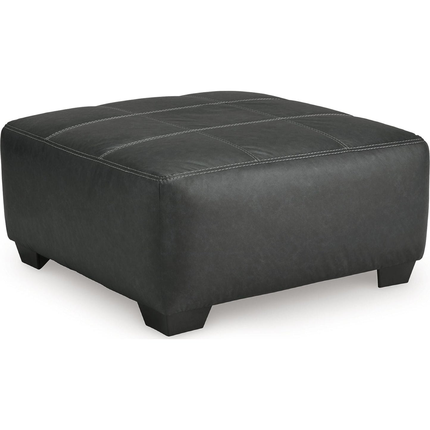 Brixley Pier Oversized Accent Ottoman - Graphite