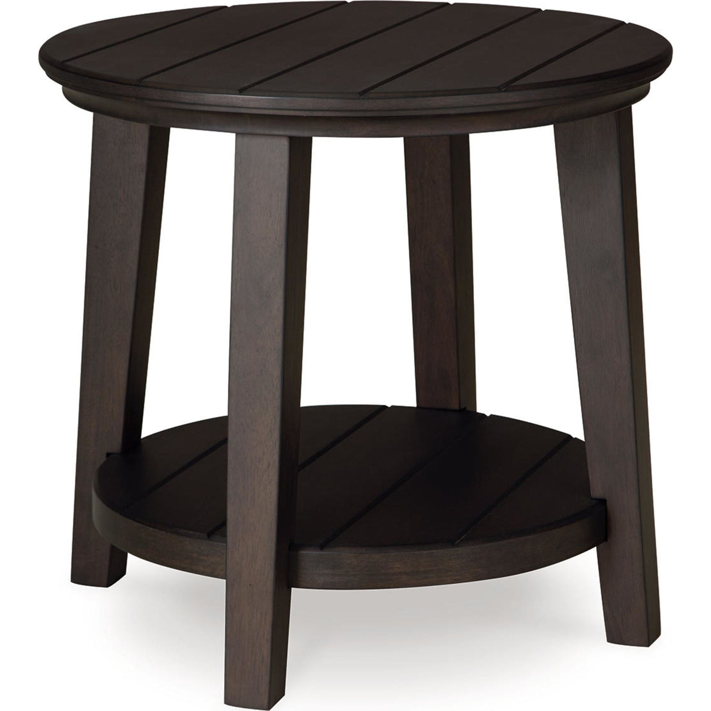 Celamar End Table - Dark Brown