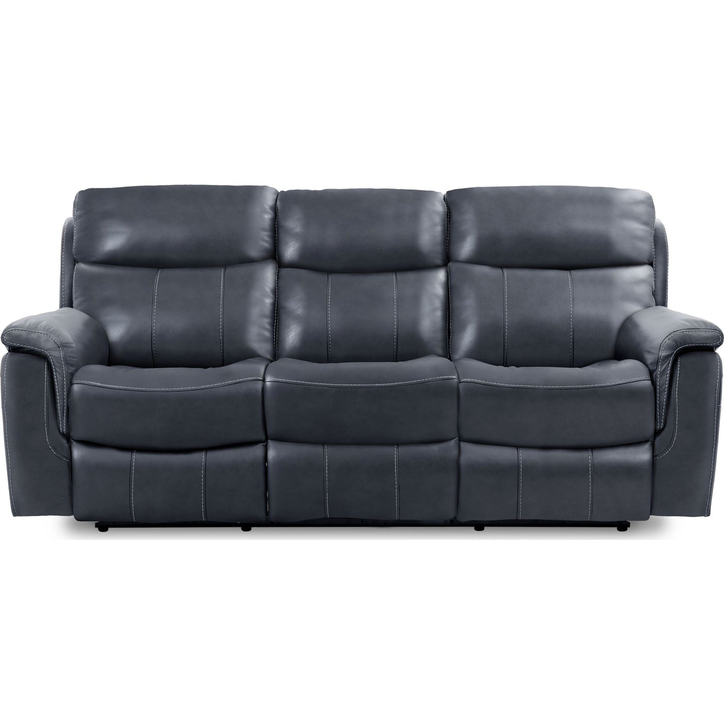Davis Power Reclining Sofa - Softee Blueberry