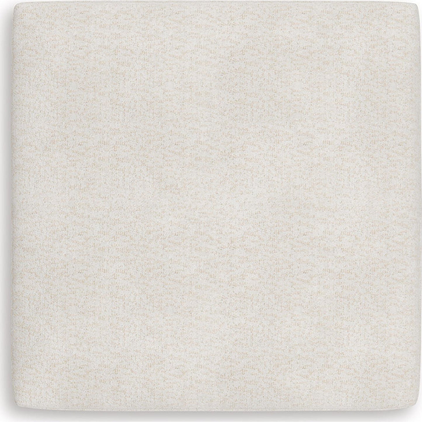 Donelson Creek Oversized Accent Ottoman - Vanilla