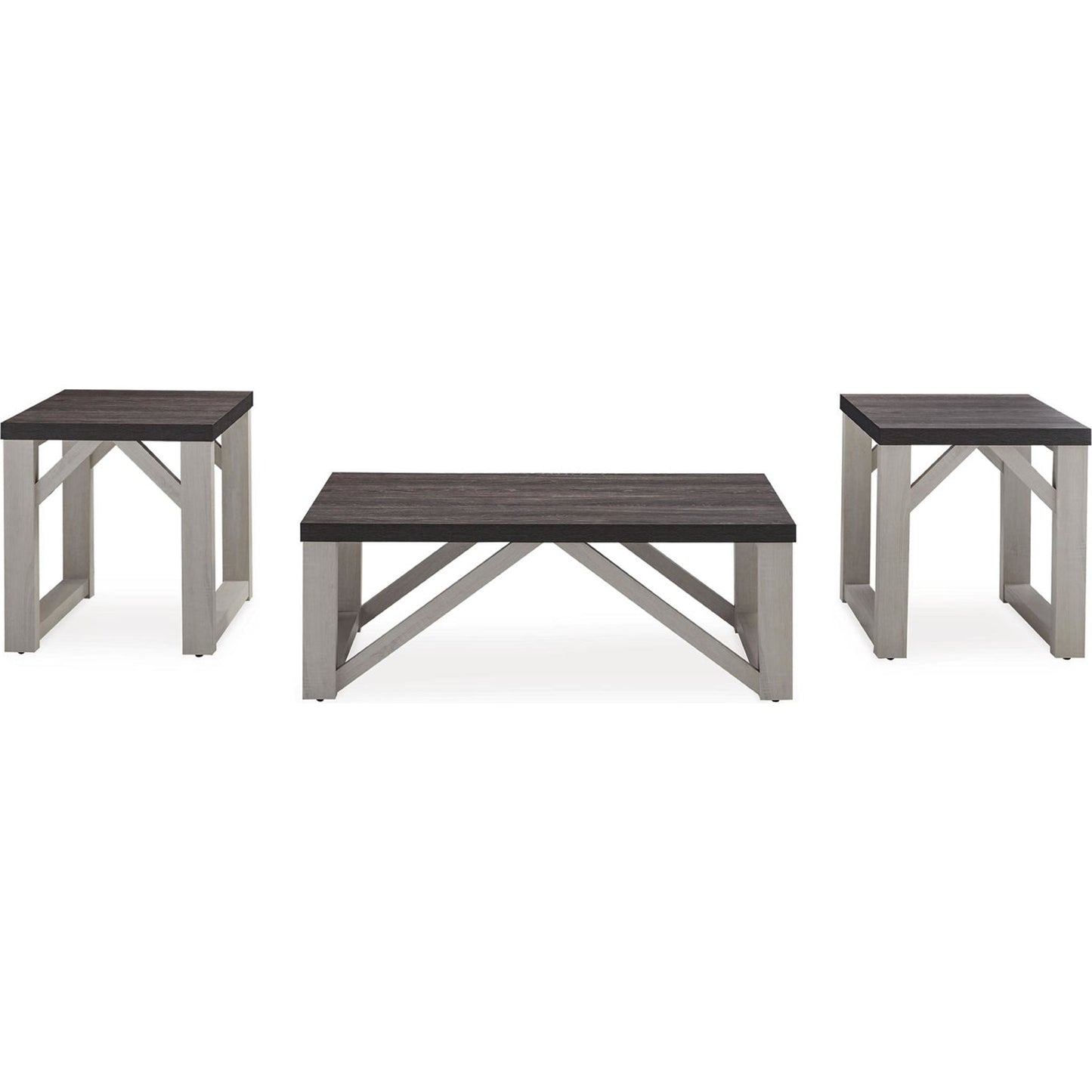 Dorrinson 3 Pack Tables - Antique White