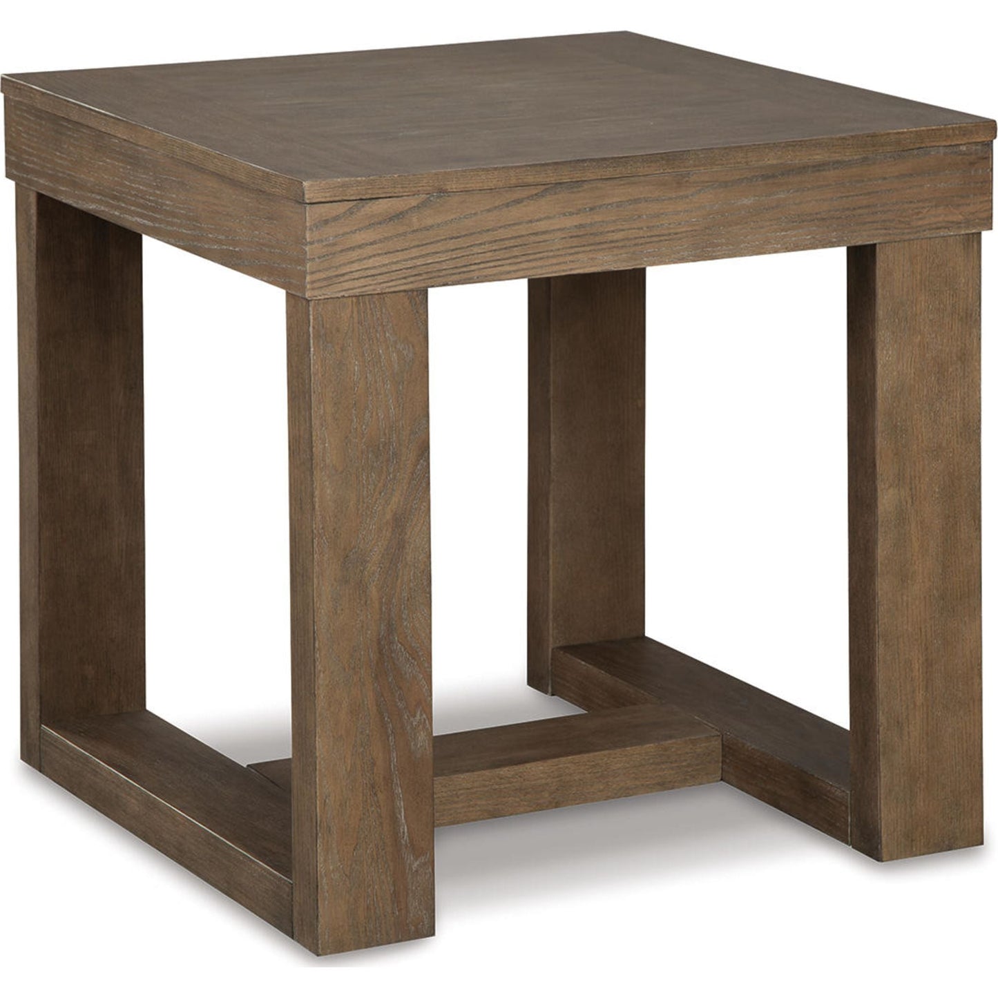 Cariton End Table - Gray