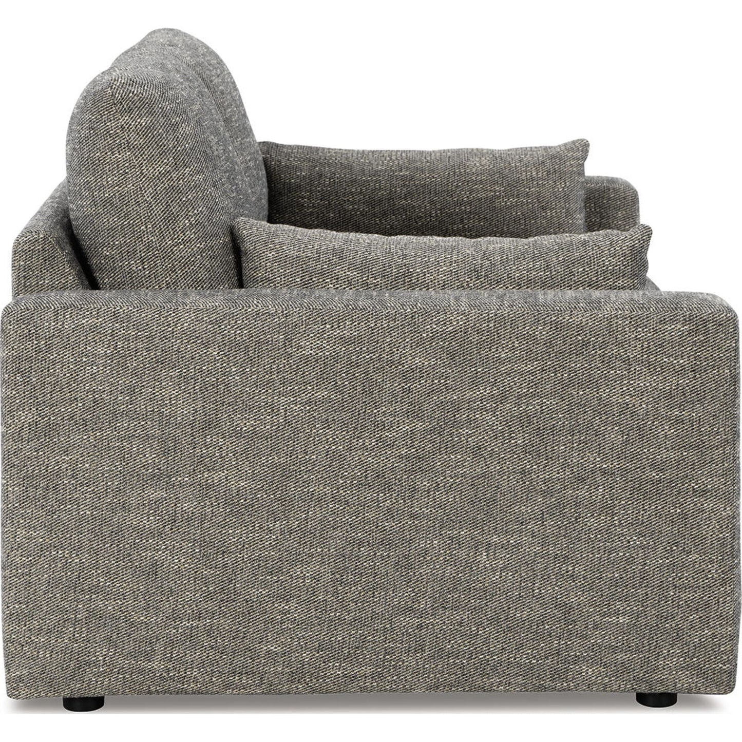 Dramatic Loveseat - Granite