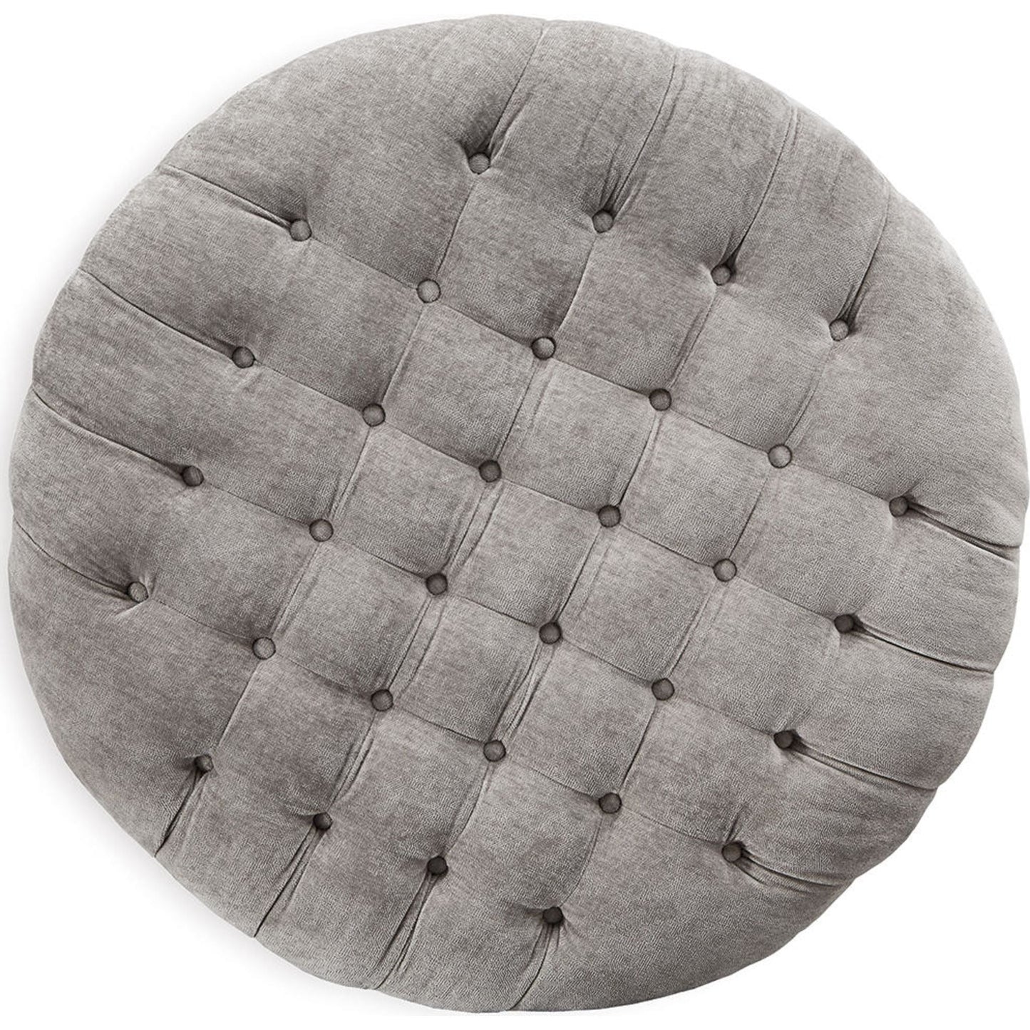 Carnaby Oversized Accent Ottoman - Linen