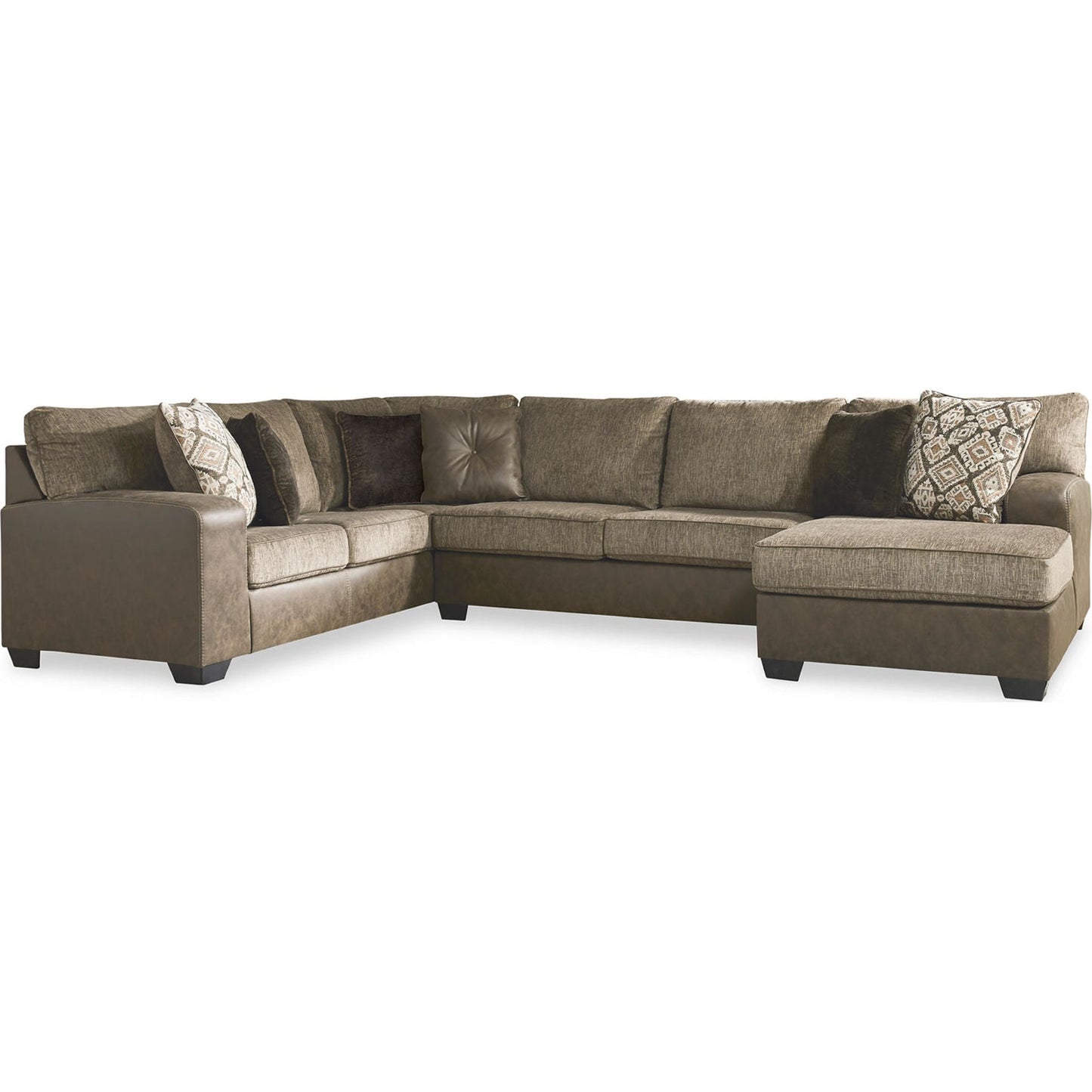 Abalone 3 Piece Sectional with Chaise