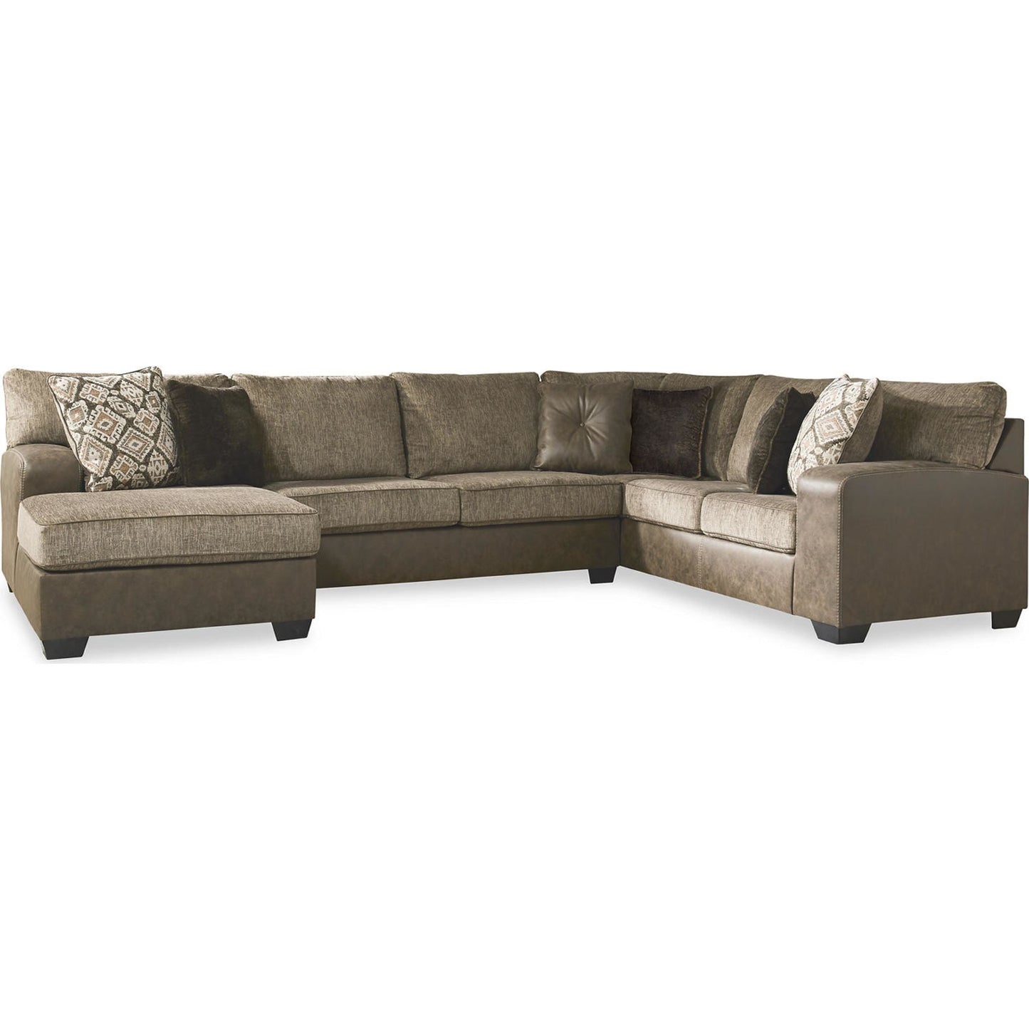 Abalone 3 Piece Sectional with Chaise