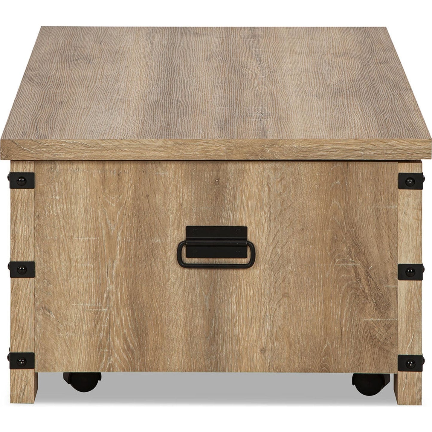Calaboro Rectangle Lift Cocktail Table - Light Brown