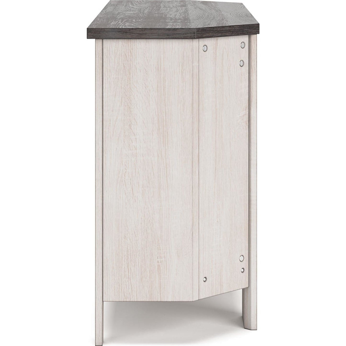 Dorrinson Corner TV Stand - Two-tone