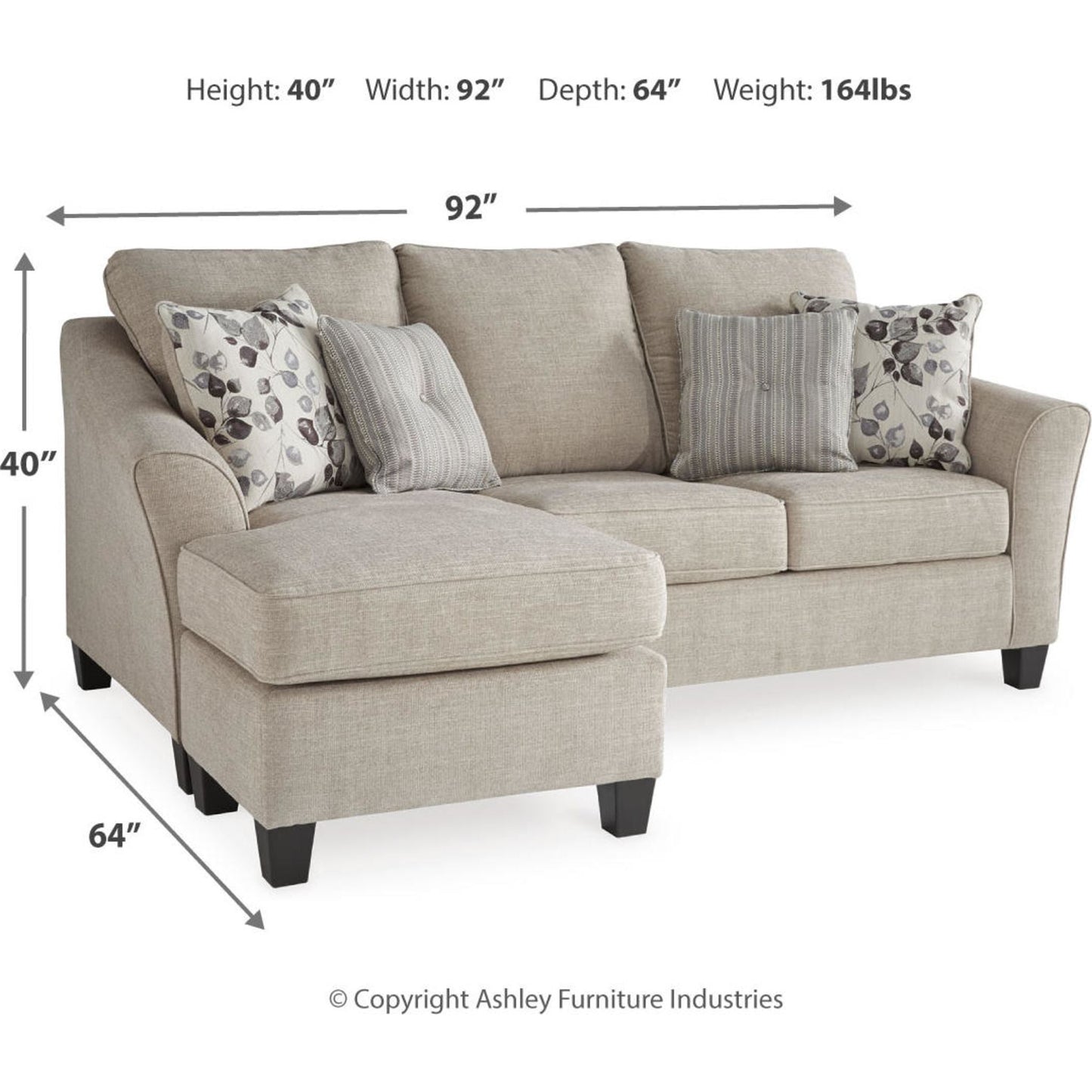 Abney Sofa Chaise