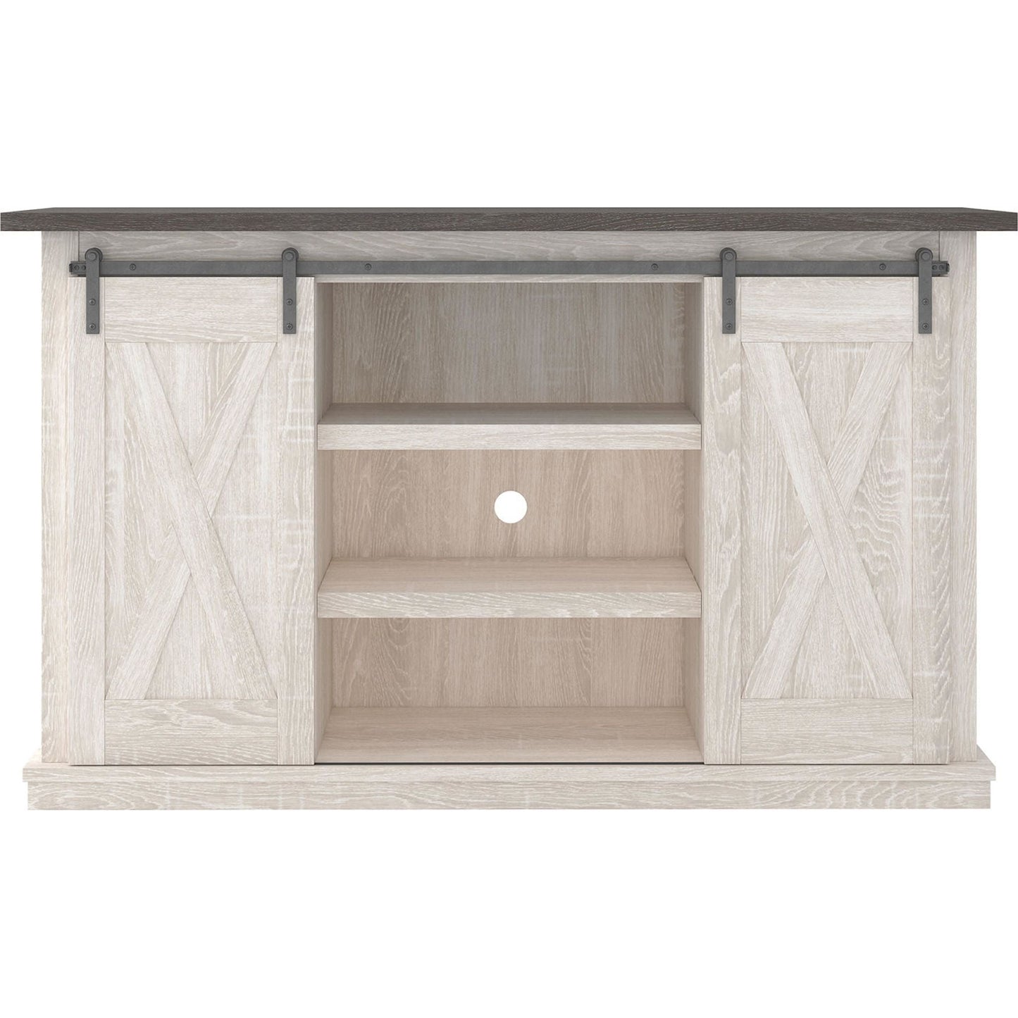 Dorrinson TV Stand - Two-tone