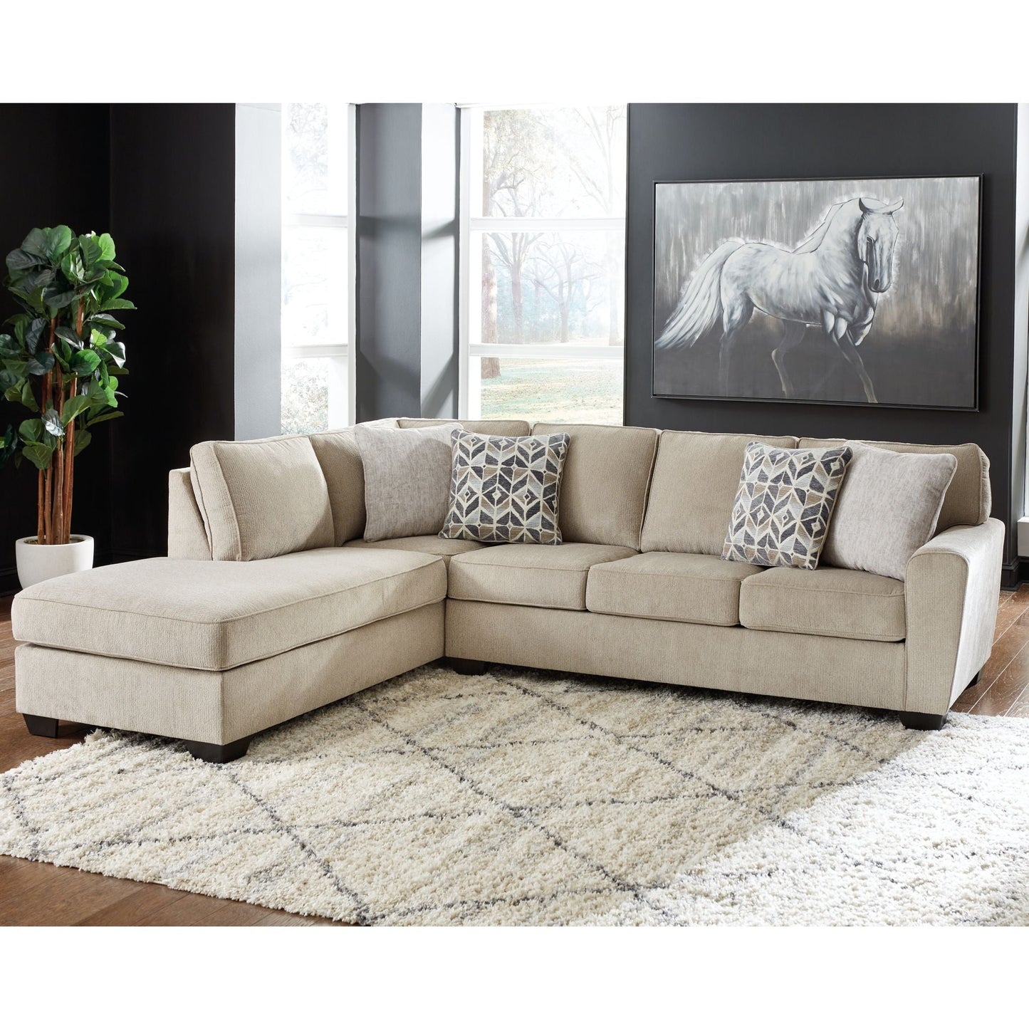 Decelle 2 Piece Sectional with Chaise