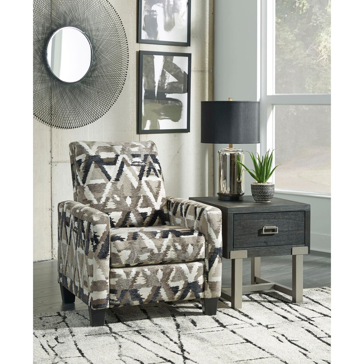 Colleyville Low Leg Recliner - Smoke
