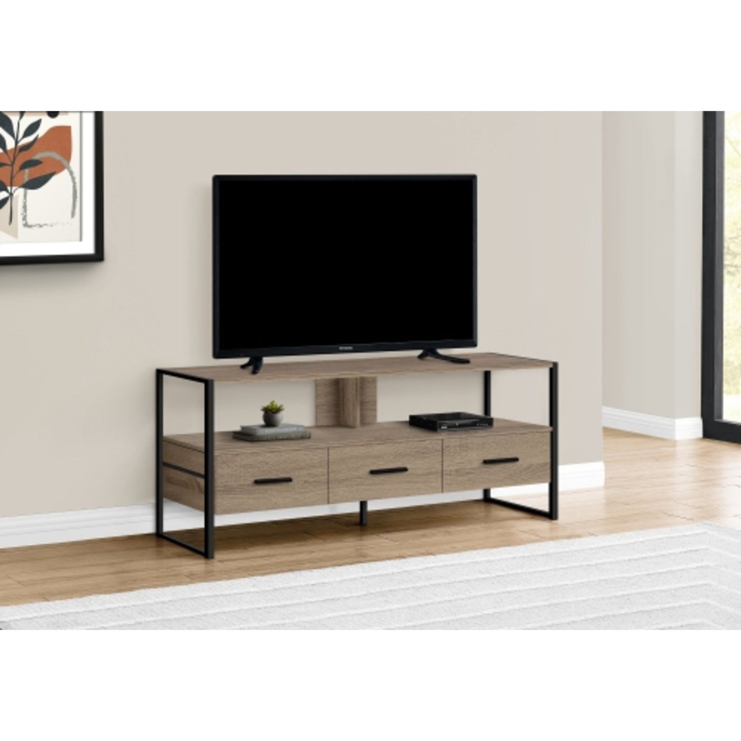 48 TV Stand - Dark Taupe