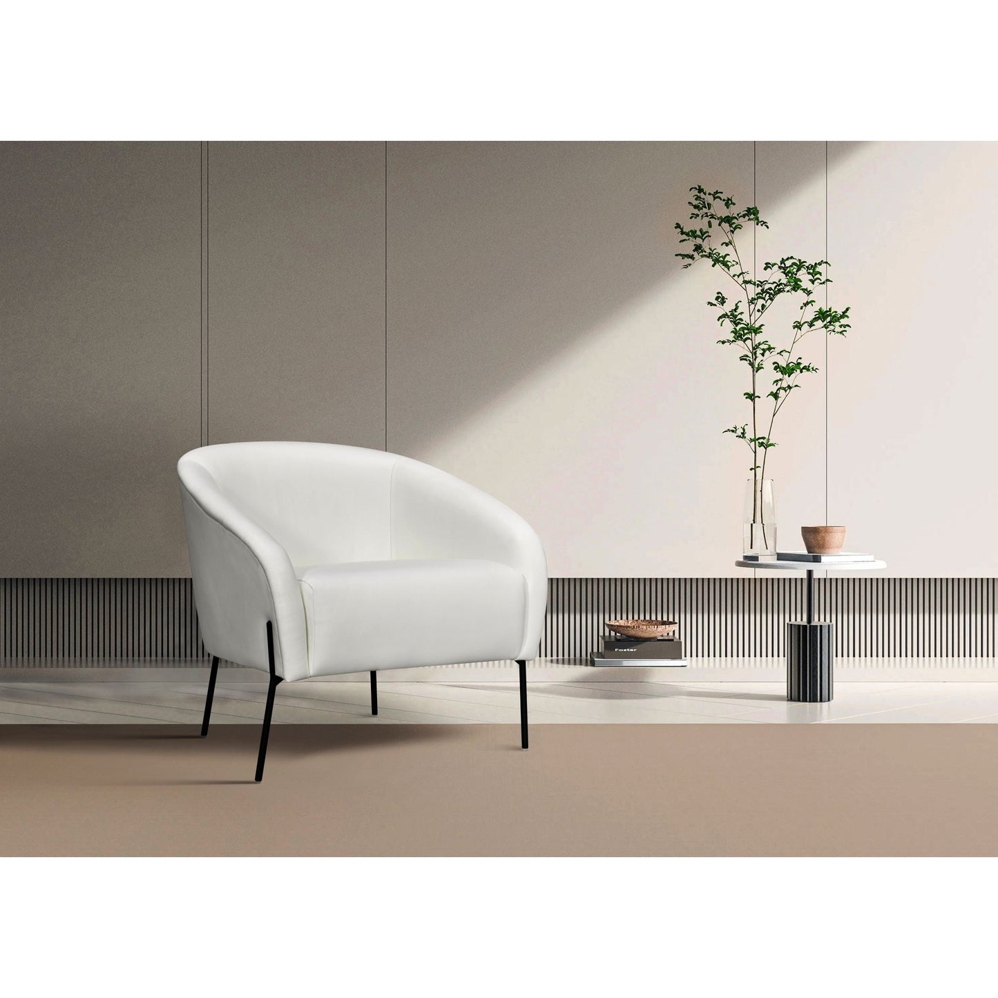 Clarity Accent Chair - Rio Optical White