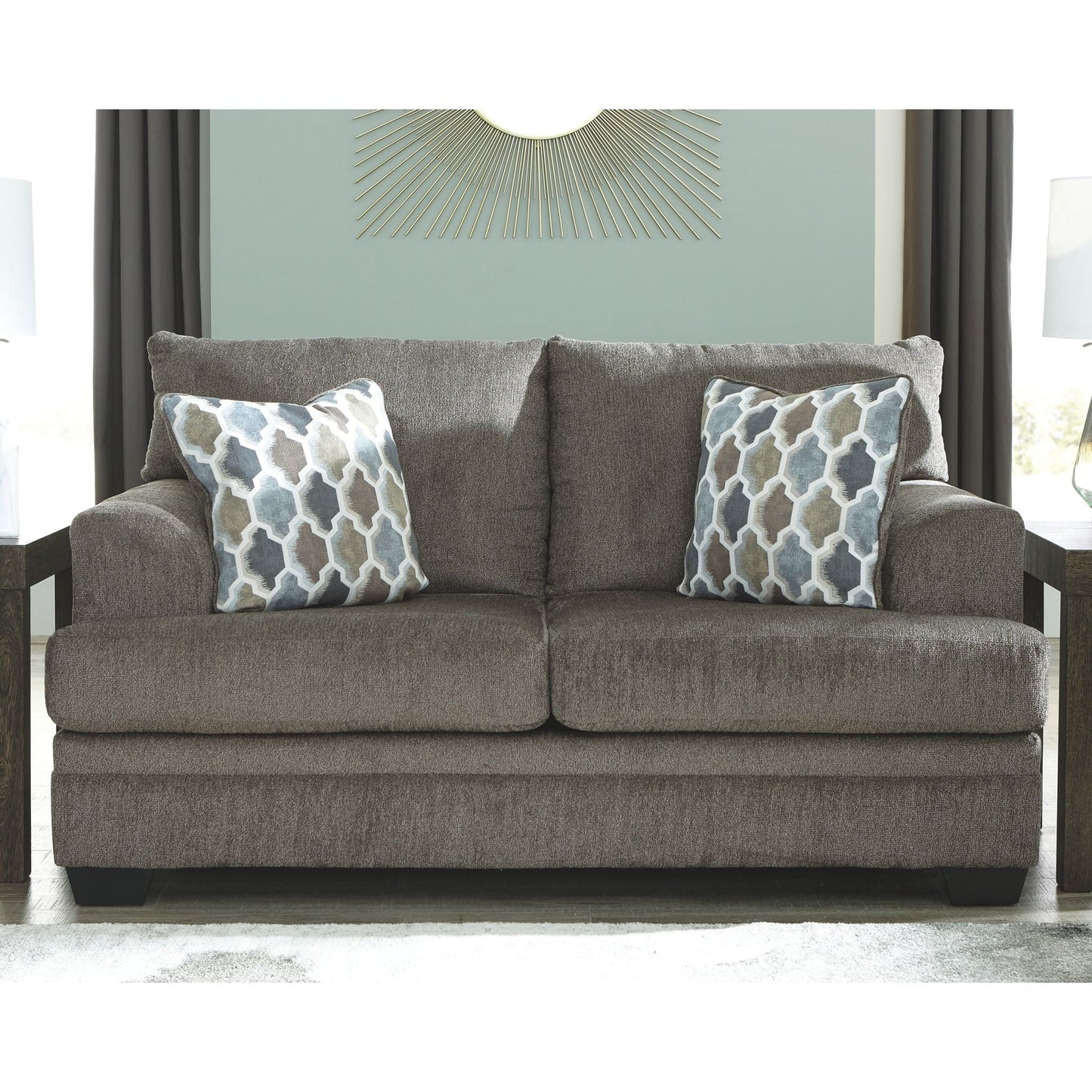 Dorsten Loveseat - Slate