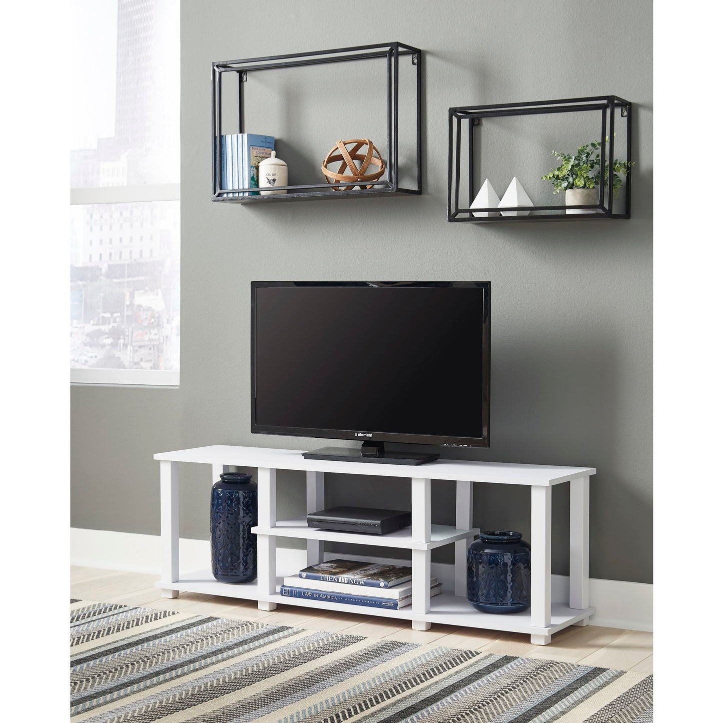 Baraga TV Stand - White