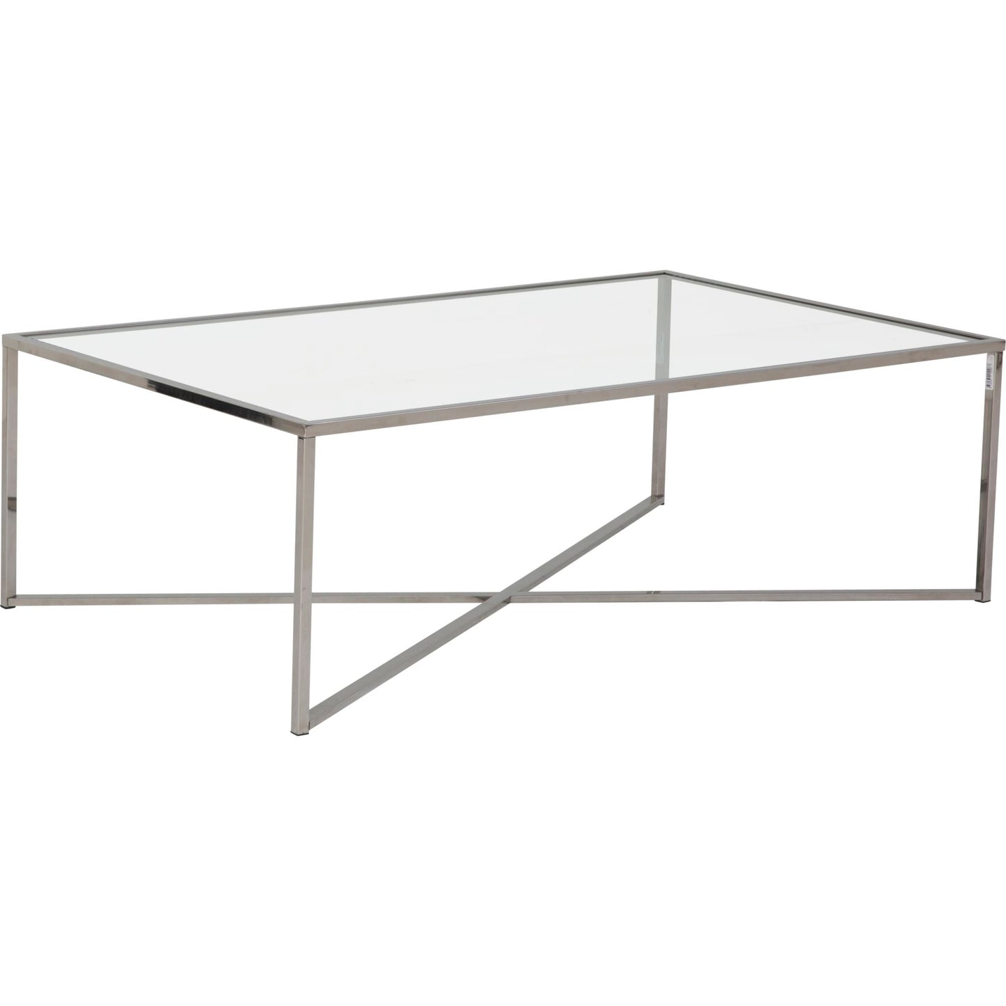 Cross Over Coffee Table - Glass