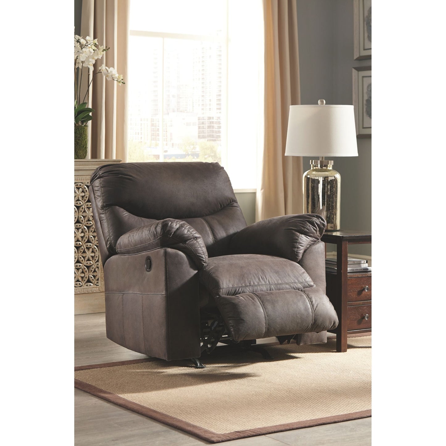 Boxberg Rocker Recliner - Teak
