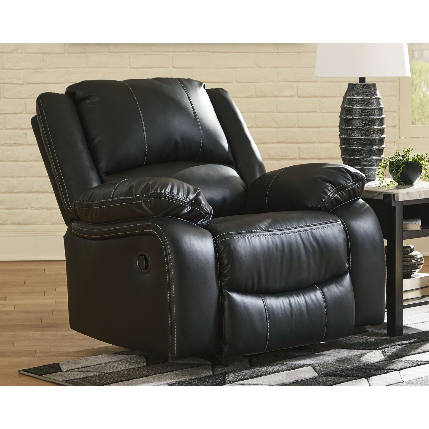 Calderwell Rocker Recliner - Black