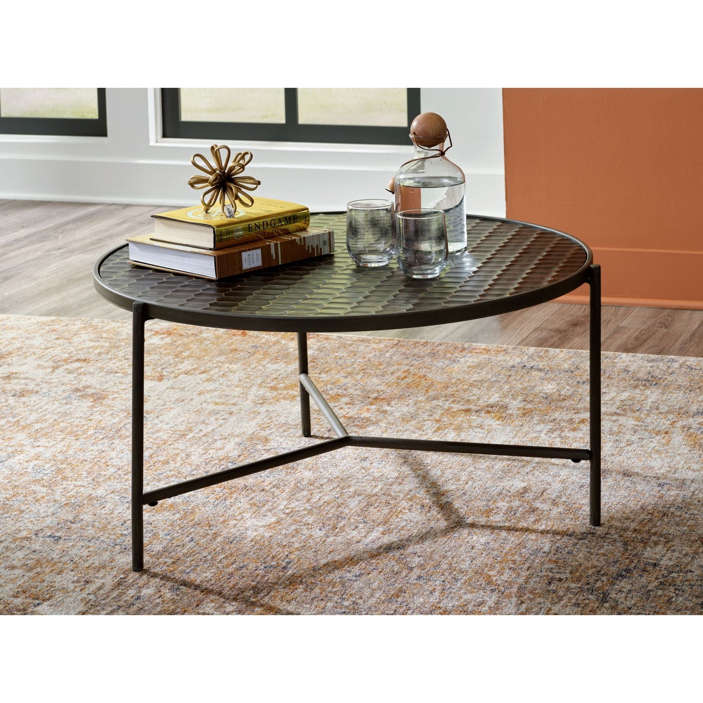 Doraley Coffee Table - Brown/Gray