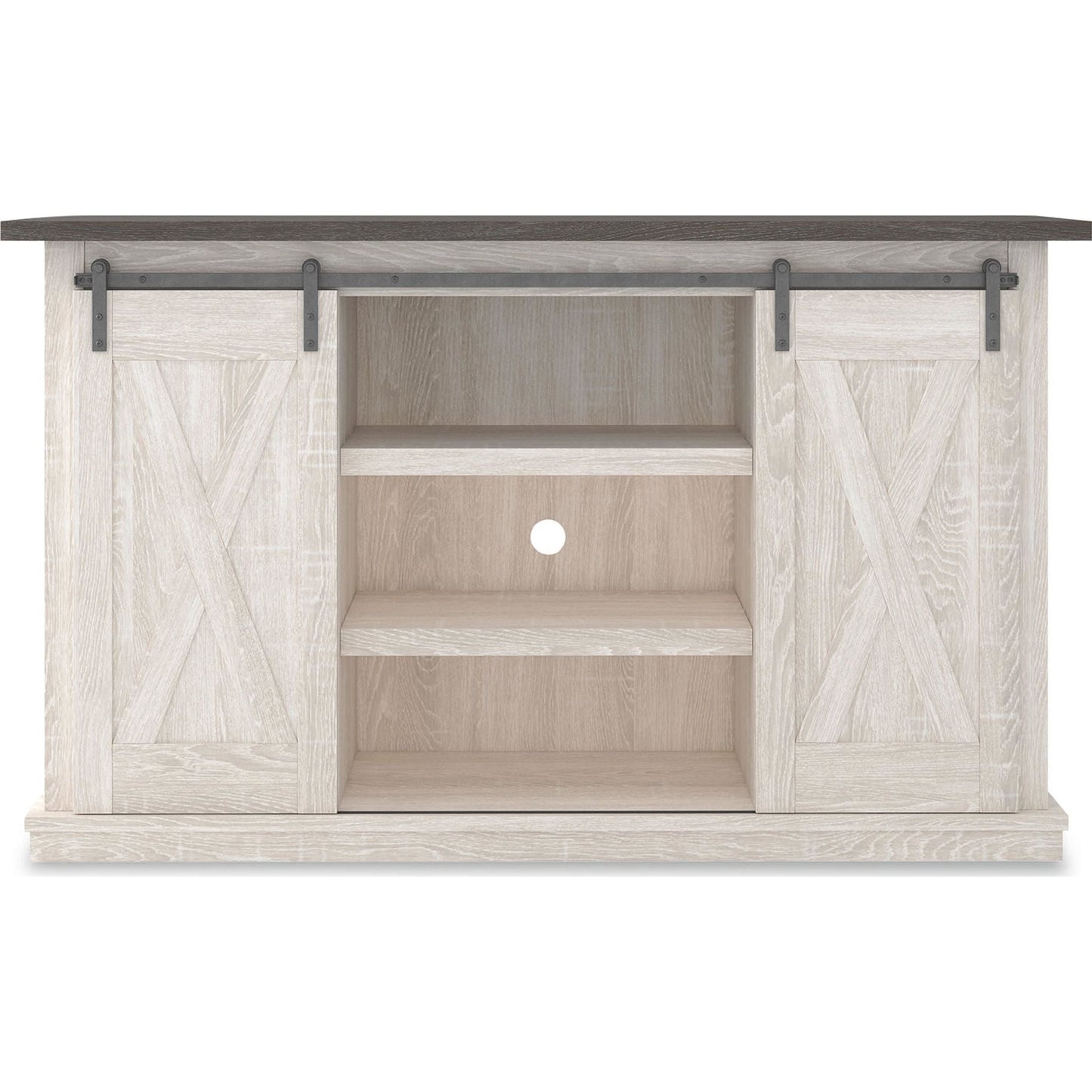 Dorrinson TV Stand - Two-tone