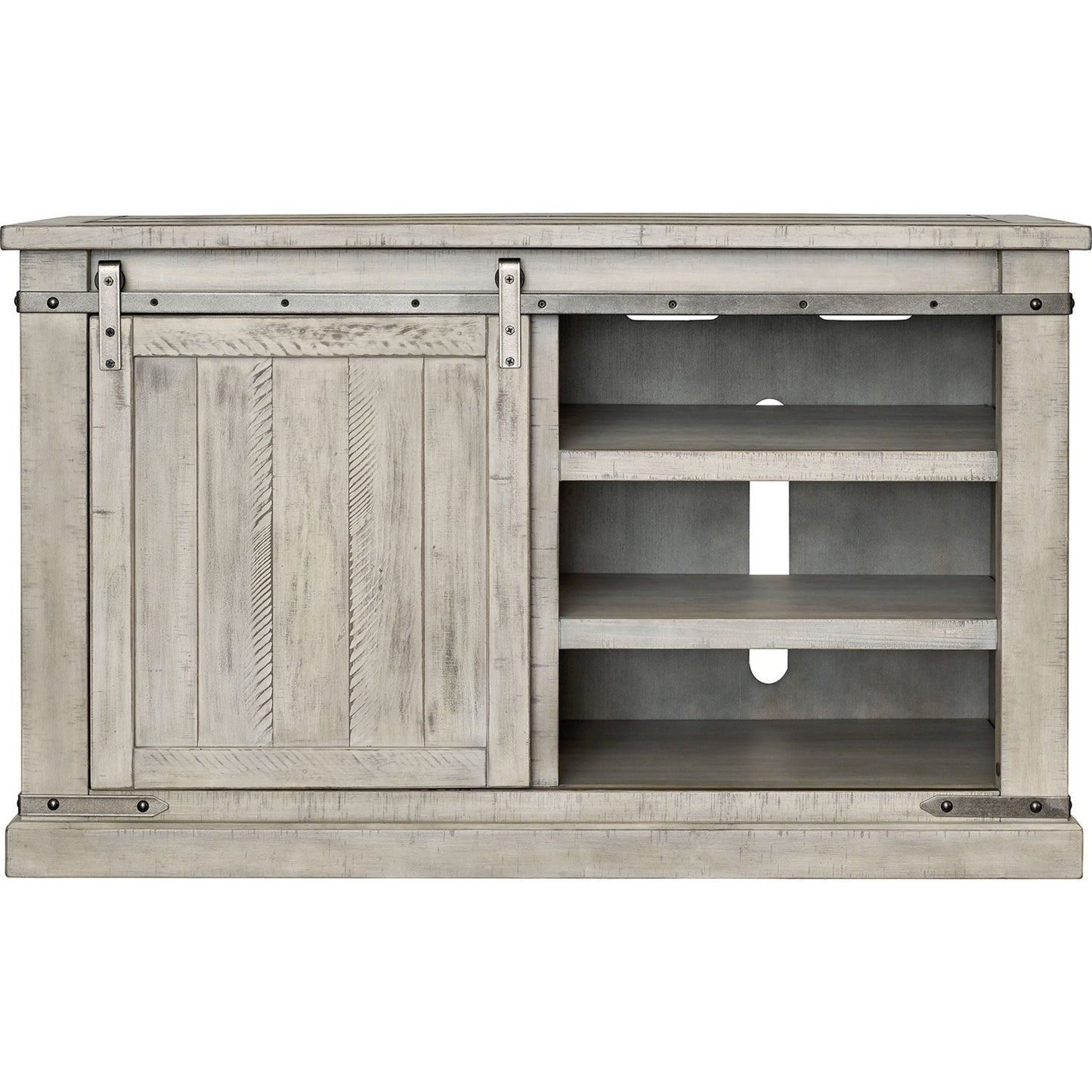Carynhurst TV Stand - Whitewash