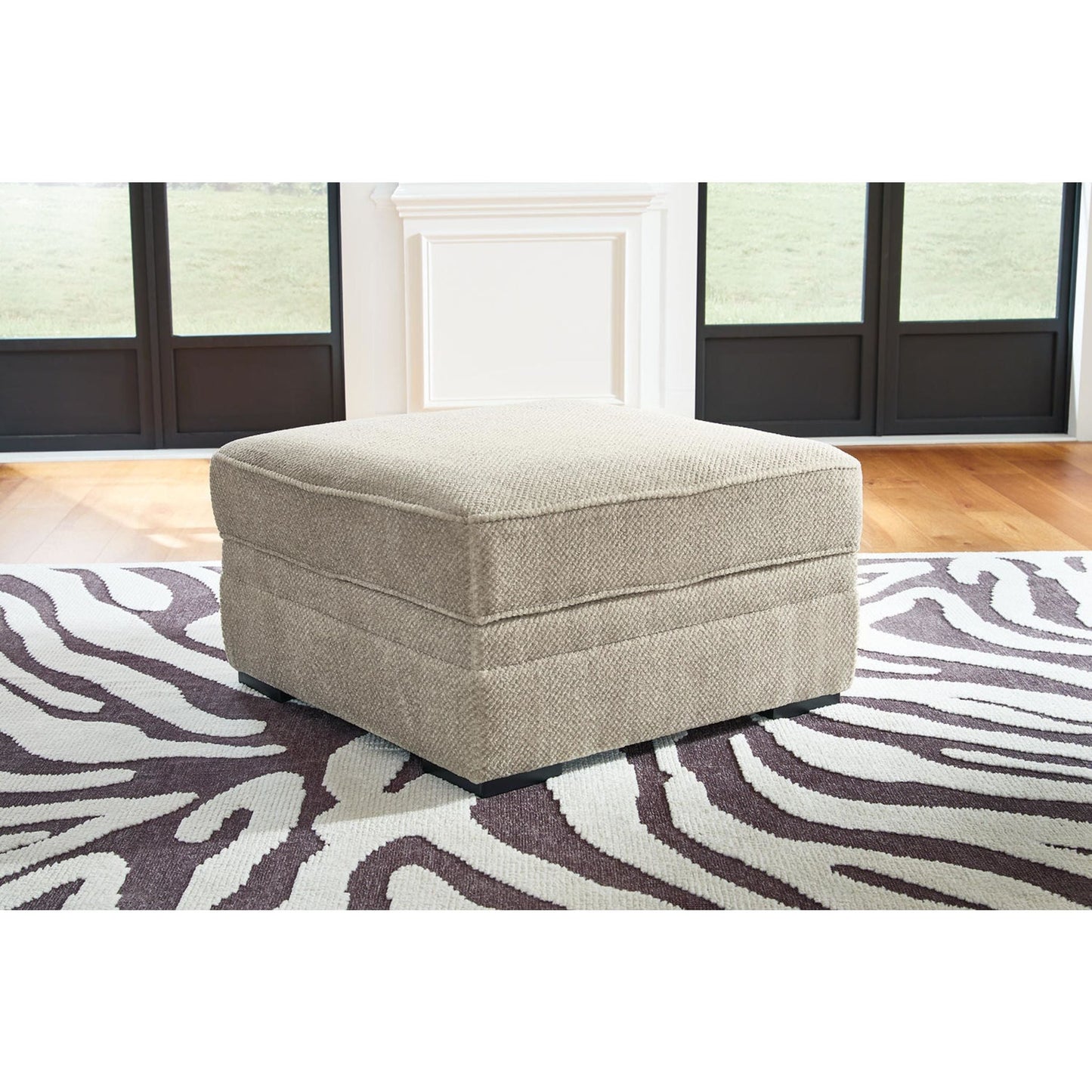 Calnita Storage Ottoman - Sisal