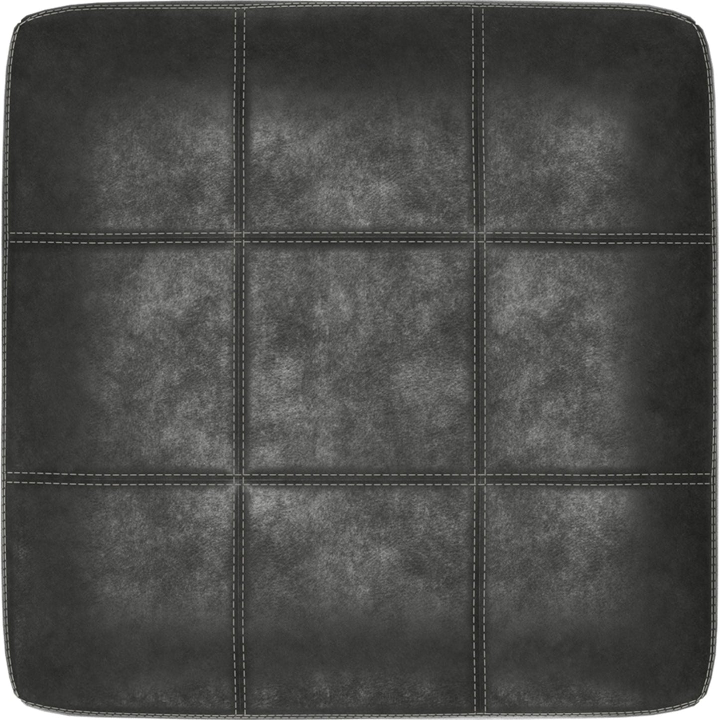 Bilgray Oversized Accent Ottoman - Pewter