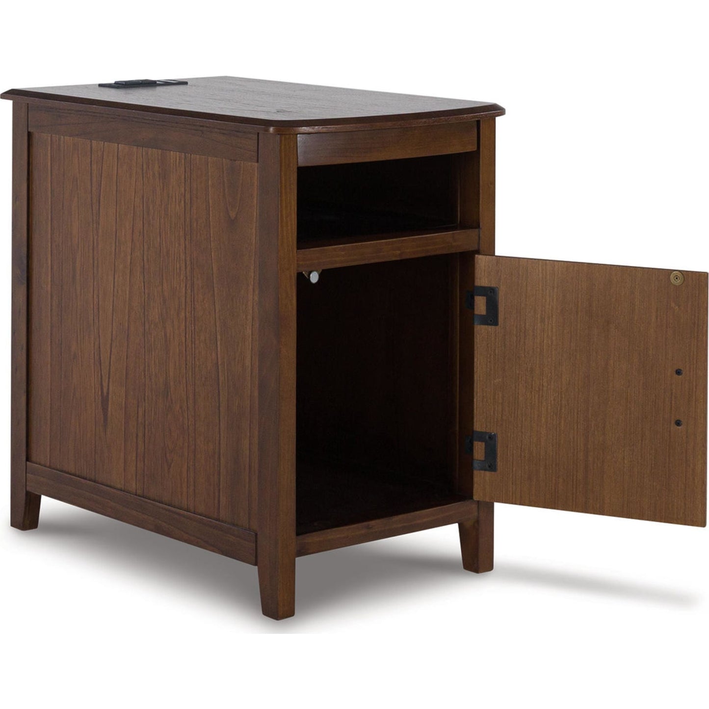 Devonsted Chairside Table - Brown