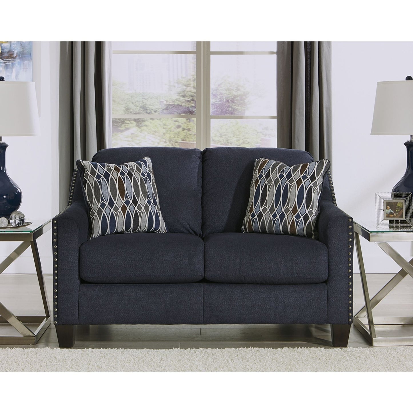 Creeal Heights Loveseat - Ink