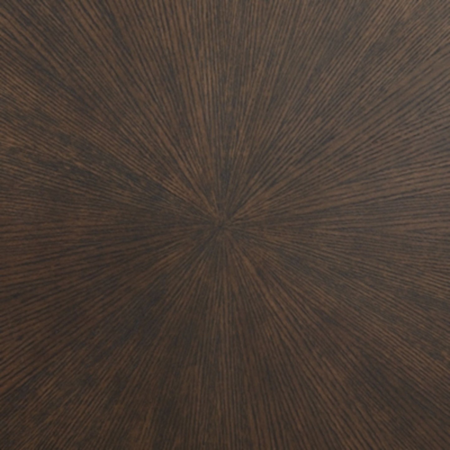 Brazburn End Table - Dark Brown/Gold Finish