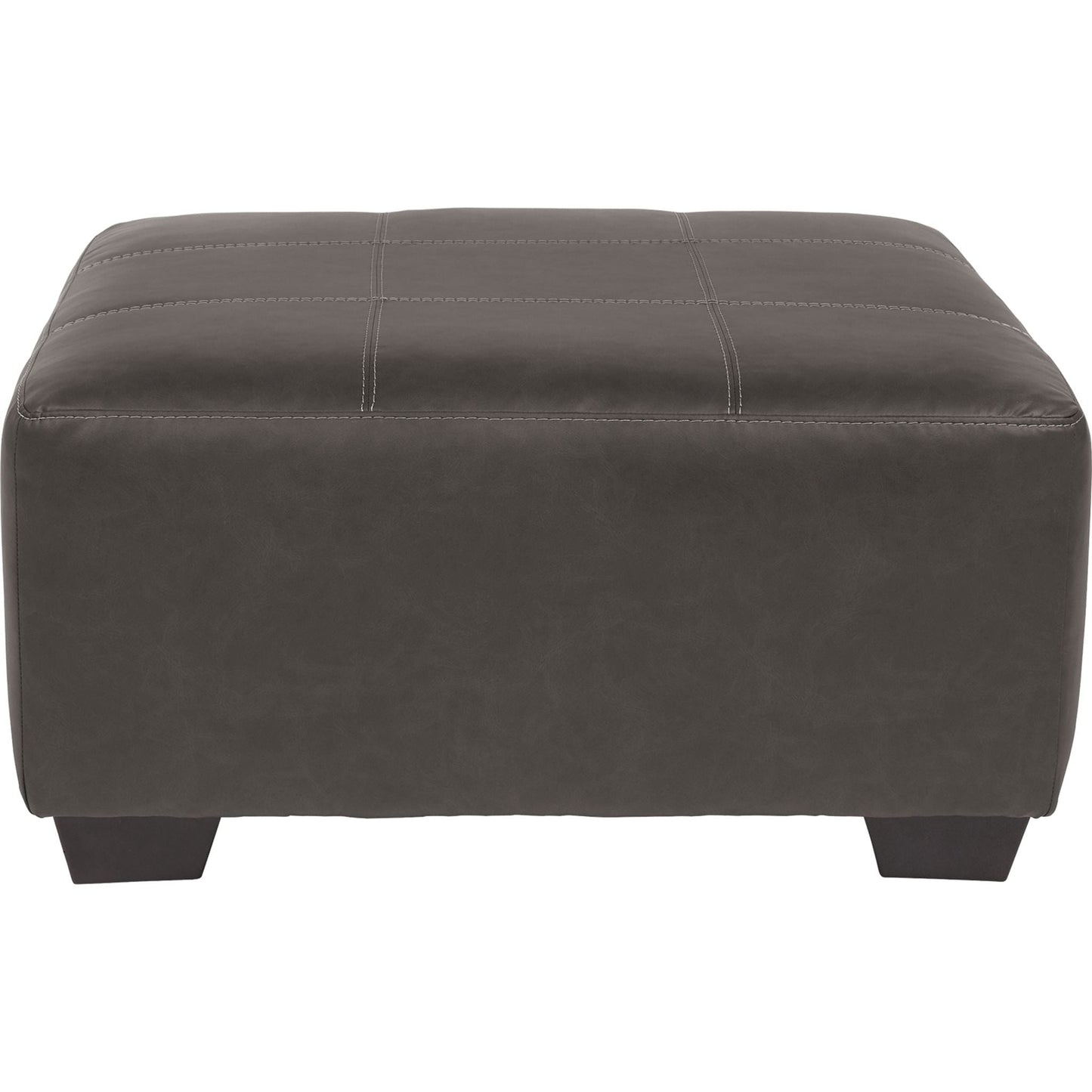 Aberton Oversized Accent Ottoman - Gray
