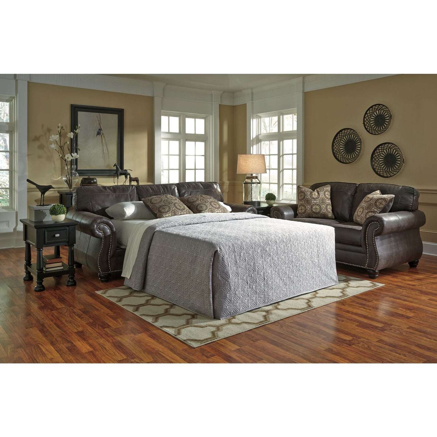 Breville Queen Sofa Sleeper - Charcoal