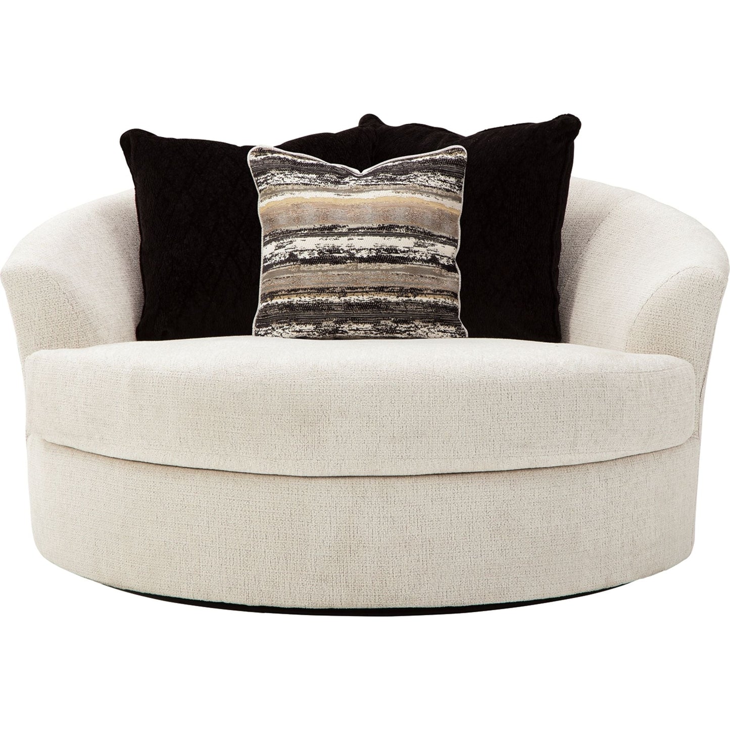 Cambri Swivel Chair - Snow
