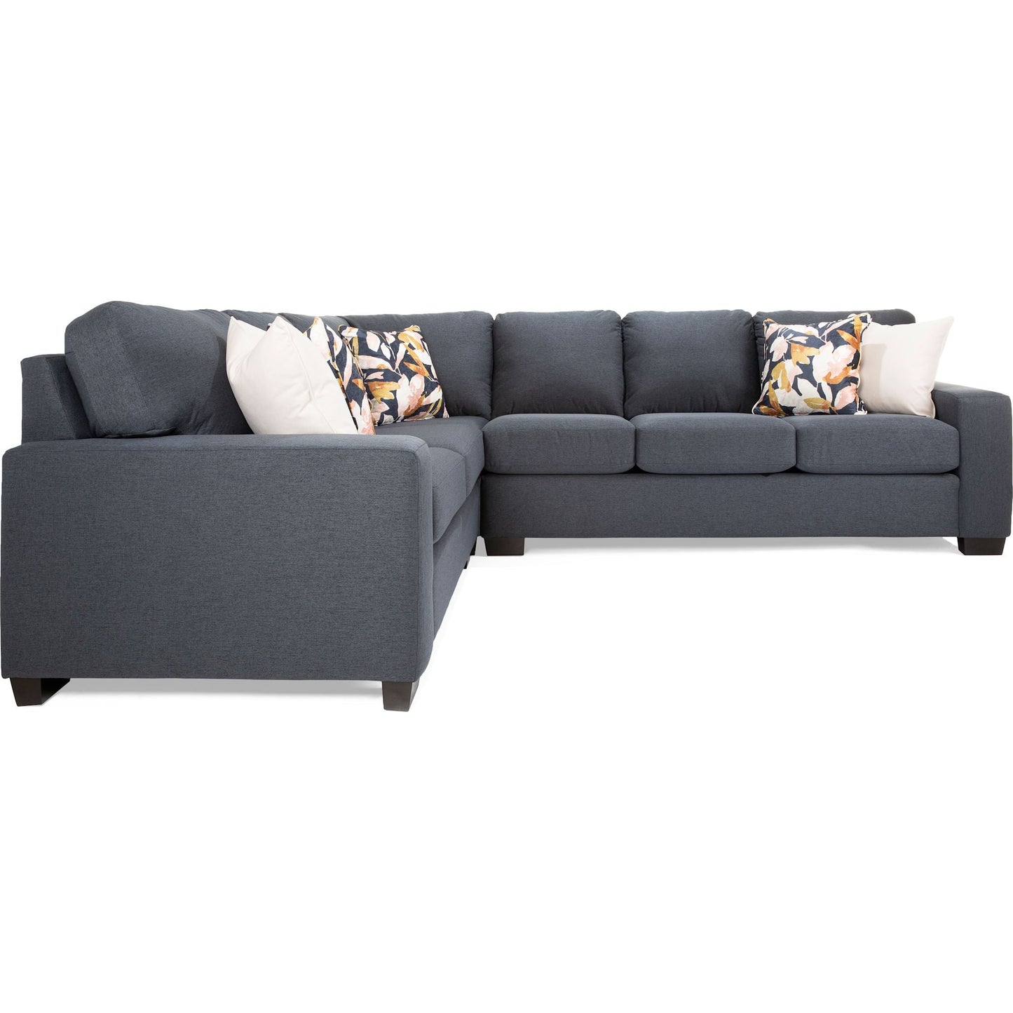 Alessandra 3 Piece Sectional - Bionic Navy