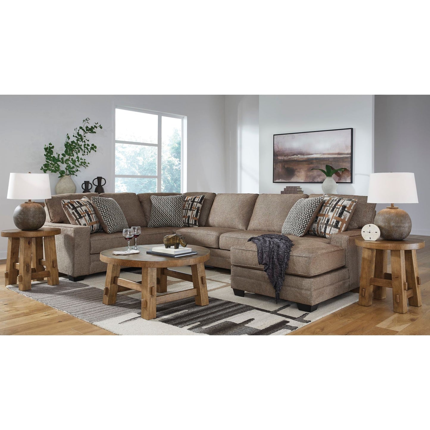 Cannonbrook 3 Piece Sectional with Chaise