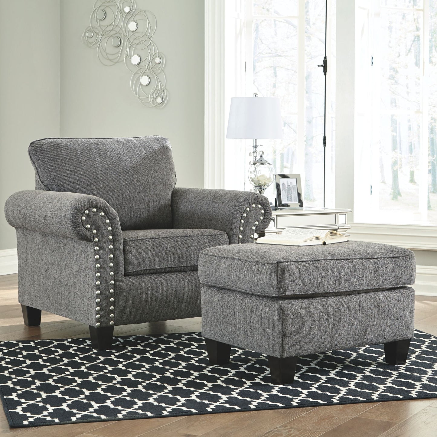 Agleno Chair - Charcoal