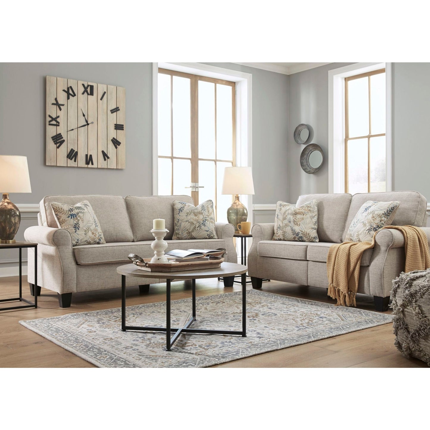 Alessio Loveseat - Sesame