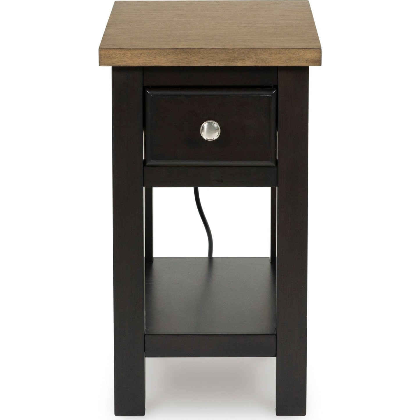 Drazmine Chairside End Table - Brown