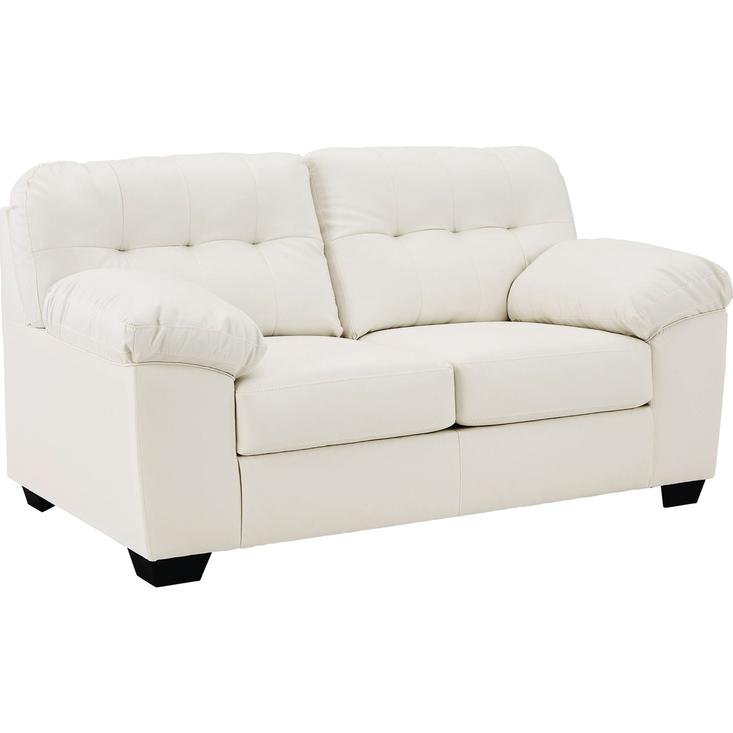 Donlen Loveseat - White