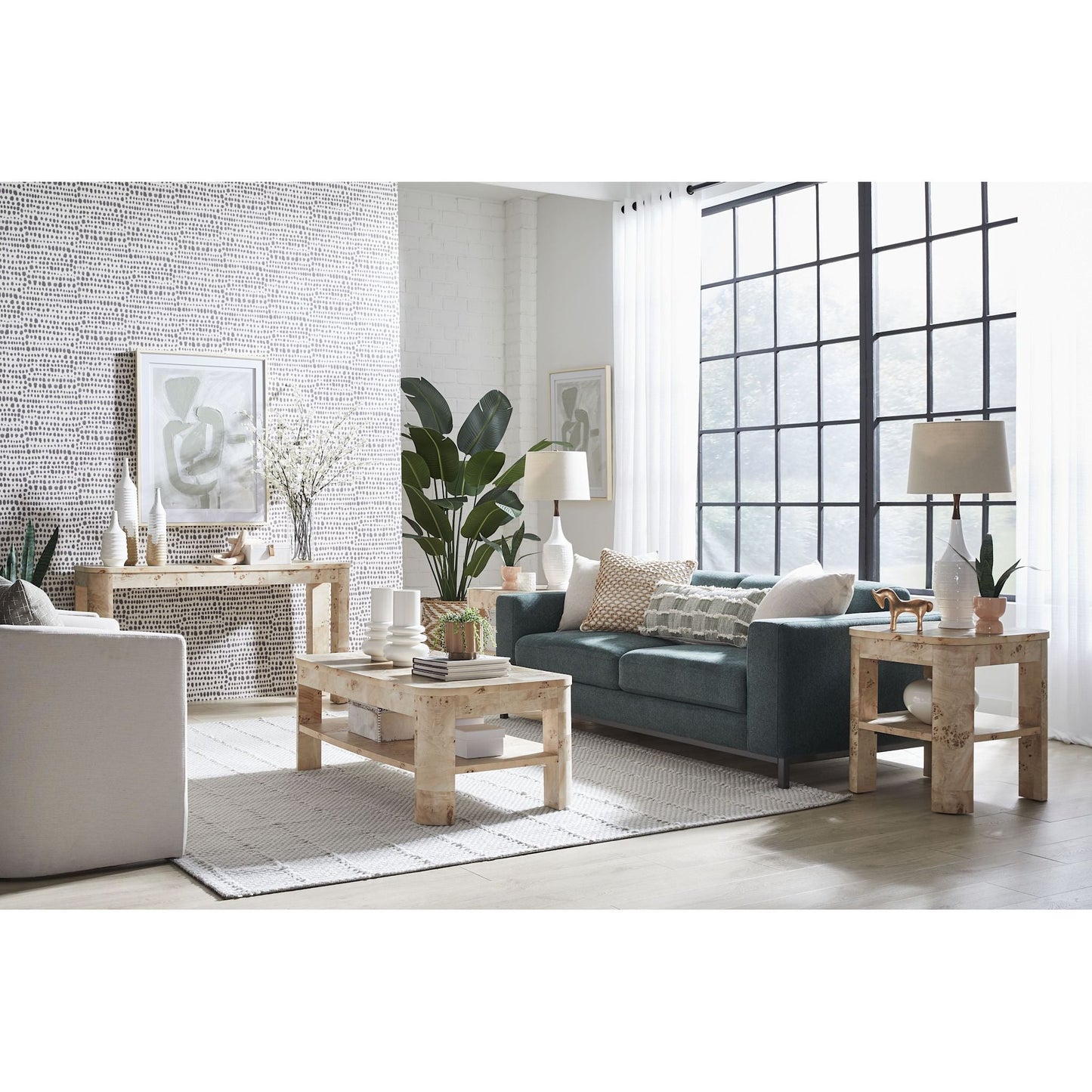 Cosmo End Table - Amber Kiss
