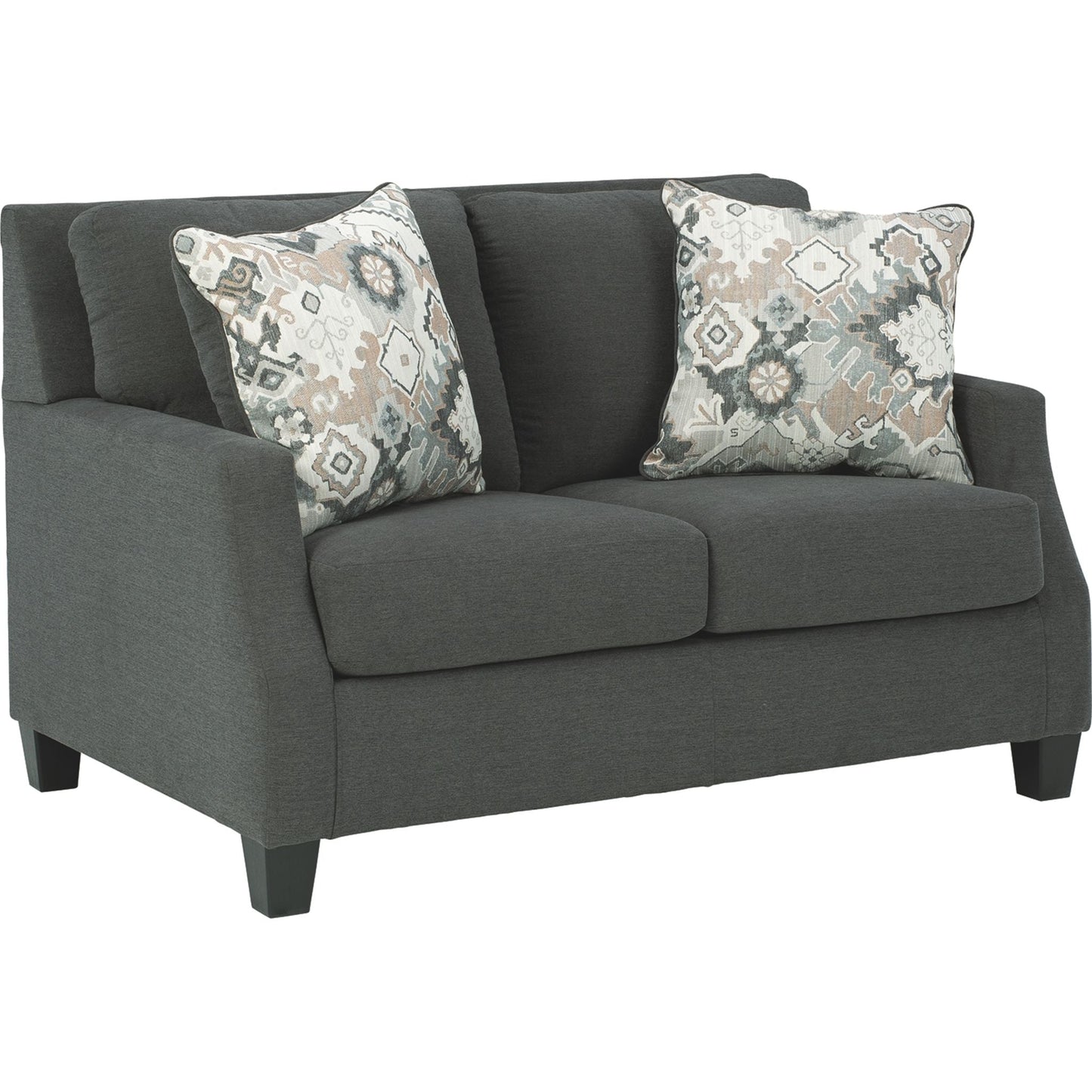 Bayonne Loveseat - Charcoal